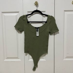 Green Bodysuit NWT